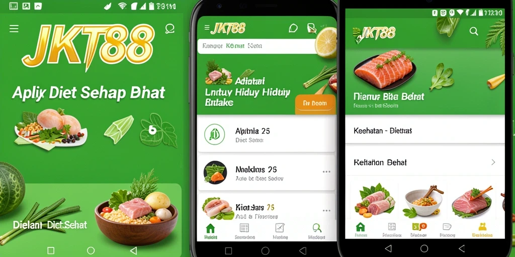 Antarmuka JKT88 yang intuitif untuk diet sehat