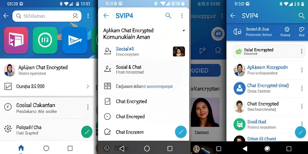 Tampilan antarmuka SVIP4 yang sederhana dan fungsional.